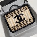 Replica Chanel Vanity Case Original Weave A93343 black HY25845iu55