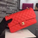 Replica Cheap Chanel 2.55 Series Flap Bag Deerskin Leather A1112 Red HY18067Mq48