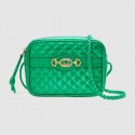 Replica Designer Gucci Mini laminated leather bag 534950 green HY25581Bb80