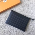 Replica Designer Louis vuitton original Damier Graphite Canvas DAILY POUCH M62048 HY9156Bb80