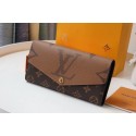 Replica Designer Louis Vuitton ZOE WALLET M80724 brown HY19741Bb80