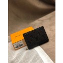 Replica Fashion Louis Vuitton Original Monogram Empreinte CLEA WALLET M80152 black HY19681yI43