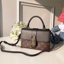 Replica Fashion Louis Vuitton Top Quality Monogram Canvas LOCKY BB M44080 Black HY15666yI43