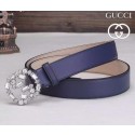 Replica GUCCI Belt G3188 Blue HY916Ac56