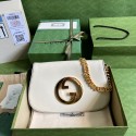 Replica Gucci Blondie shoulder bag 699268 White HY6984Jw87