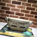 Replica Gucci Calfskin Leather Pocket 493869 cream HY16976Ac56