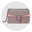 Replica Gucci Dionysus Small GG Shoulder Bag 400249 Pink HY18716Kg43