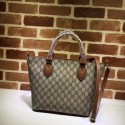 Replica Gucci GG Supreme Tote Bag 432124 Brown HY20454Ye83