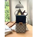 Replica Gucci Horsebit 1955 mini bag 658229 black HY15100aG44