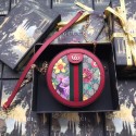 Replica Gucci Ophidia series GG flower round Mini Shoulder Bag 550618 red HY6878EO56