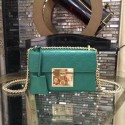Replica Gucci Padlock Gucci Signature Mini Shoulder Bag 409487 Green HY1536Sf59