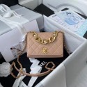 Replica High Quality Chanel Flap Shoulder Bag Original leather AS2638 pink HY12466Jh90
