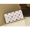 Replica High Quality Louis Vuitton GAME ON ZIPPY WALLET M57491 white HY16481Jh90