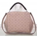 Replica Louis Vuitton Calfskin Leather Babylone PM M50031 Apricot HY12663ij65