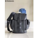 Replica Louis Vuitton Christopher XS Backpack Taurillon Leather M58495 Black HY23954ED66