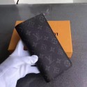 Replica Louis Vuitton Damier Graphite Canvas ZIPPY WALLET VERTICAL M32822 HY9534Yn66