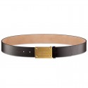 Replica Louis Vuitton Inventeur Utah Leather Belt M6811Q HY12983Ix66