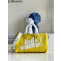 Replica Louis Vuitton KEEPALL XS M80842 Yellow HY7420DY71