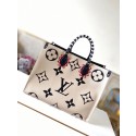 Replica Louis Vuitton LV CRAFTY ONTHEGO M45372 white HY12819Yn66