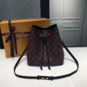 Replica Louis Vuitton Monogram Canvas NEONOE M44022 Black HY23203Ix66