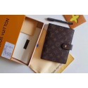 Replica Louis Vuitton Monogram Canvas Original leather Notebook 20004 HY24750iu55