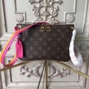 Replica Louis Vuitton Monogram Canvas Shoulder Bag 44053 Rose HY14918zR45