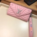 Replica LOUIS VUITTON NEW WAVE LONG WALLET M63298 pink HY1775Fi42