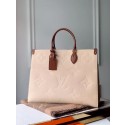 Replica Louis Vuitton ONTHEGO M44576 Cream HY23812BB13