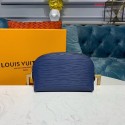 Replica Louis vuitton original Epi Leather COSMETIC POUCH PM M52030 Indigo HY11866Ac56