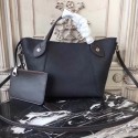 Replica Louis Vuitton Original Mahina Leather HINA Bag M54353 black HY16109Jw87