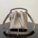 Replica Louis Vuitton original Mahina Leather MURIA M55800 grey HY9077it96
