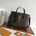 Replica Louis vuitton original Monogram Canvas Original TOTE FLEUR 43551 black HY10428Ix66