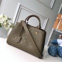 Replica Louis vuitton original MONTAIGNE MM M44311 green HY22248Vi77