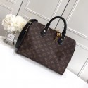 Replica Louis vuitton original SPEEDY BANDOULIERE 30 M41112 black HY13216Sf59
