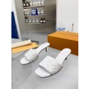 Replica Louis Vuitton slipper 25194-9 Heel 5.5CM HY22568TN94