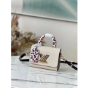 Replica Louis Vuitton TWIST MM M58568 white HY16501Sf59