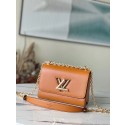 Replica Louis Vuitton TWIST MM M59627 brown HY17412nB47