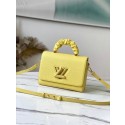 Replica Louis Vuitton TWIST PM M58691 Ginger Yellow HY19233ij65