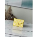Replica Louis Vuitton VICTORINE WALLET M81428 Lemon Curd Yellow HY20757it96