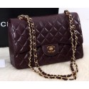 Replica Top Chanel 2.55 Series Flap Bag Original Cannage Pattern Leather A1112 Burgundy HY17829Vx24