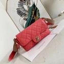 Replica Top Chanel flap bag AS2273 rose HY3125ll80