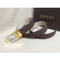 Replica Top GUCCI Belt GI1385B Brown HY5812Cq58