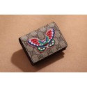 Replica Top Gucci Ophidia GG card case 456866 Butterfly HY1067Cq58
