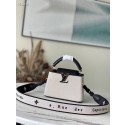 Replica Top Louis Vuitton CAPUCINES MINI M59874 black HY25390ll80