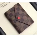 Replica Top Louis Vuitton Damier Ebene Canvas VICTORINE WALLET N41659 HY16995ll80