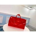Replica Top Louis Vuitton KEEPALL 50 Travel Bag with shoulder straps M53271 red HY16369Vx24
