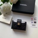 Top Chanel card holder AP0342 black HY6231yq38
