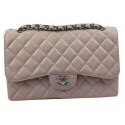 Top Chanel Classic Flap Bag Pink Cannage Pattern CF1113 Silver HY14991yq38