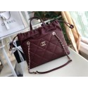 Top Chanel Classic Sheepskin Leather Shopping bag AS0985 red HY3401eo14