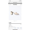 Top Chanel shoes CH00146 Heel Hight 7.5CM HY23021yq38